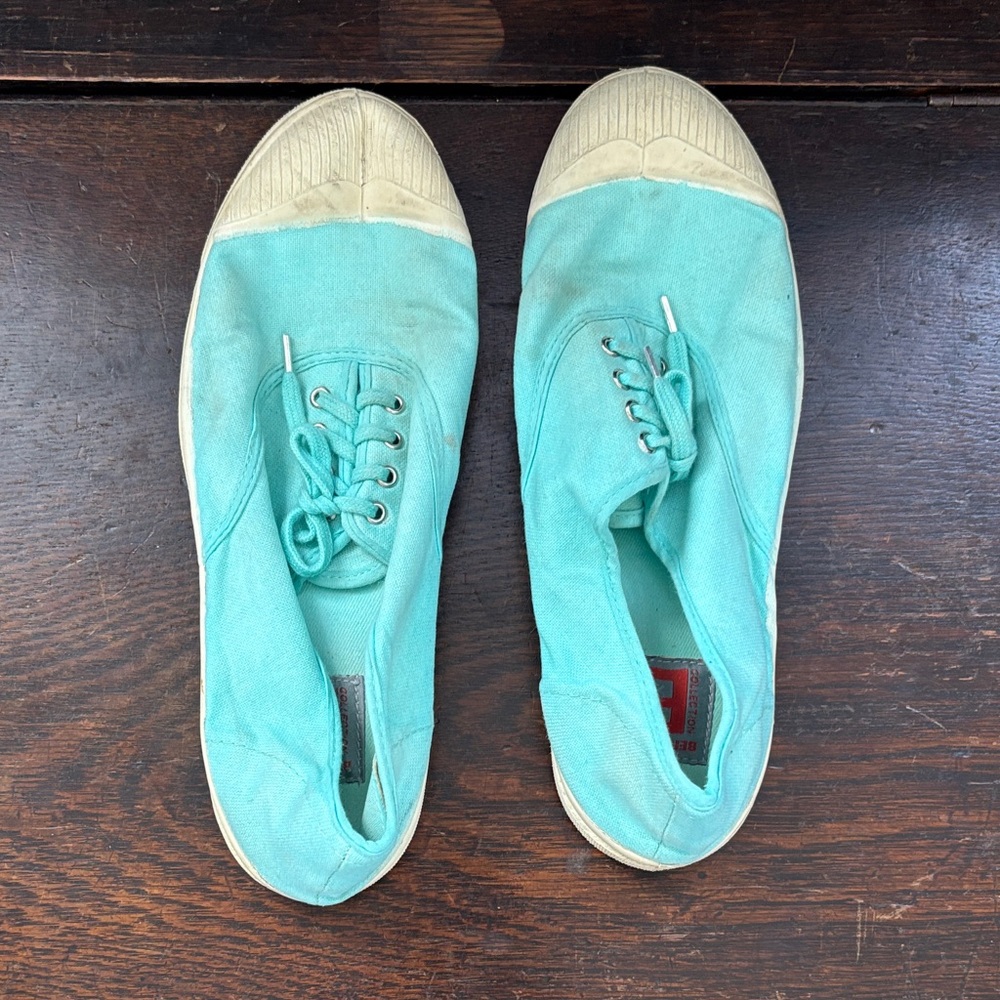 Bensimon tennis shoes 39 turquoise